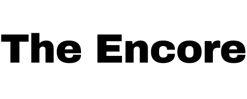 a logo with the word the end on a green background